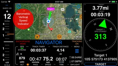 Compass 55. Map & GPS kit. スクリーンショット