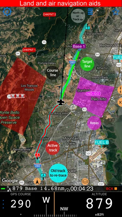 Compass 55. Map & GPS kit. スクリーンショット