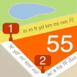 Planimeter 55. Measure on map. Planimeter 55. Measure on map.