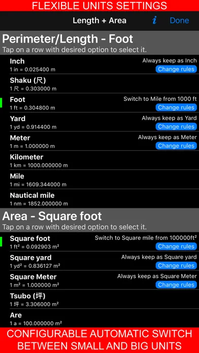 ภาพหน้าจอของ Planimeter 55. Measure on map.