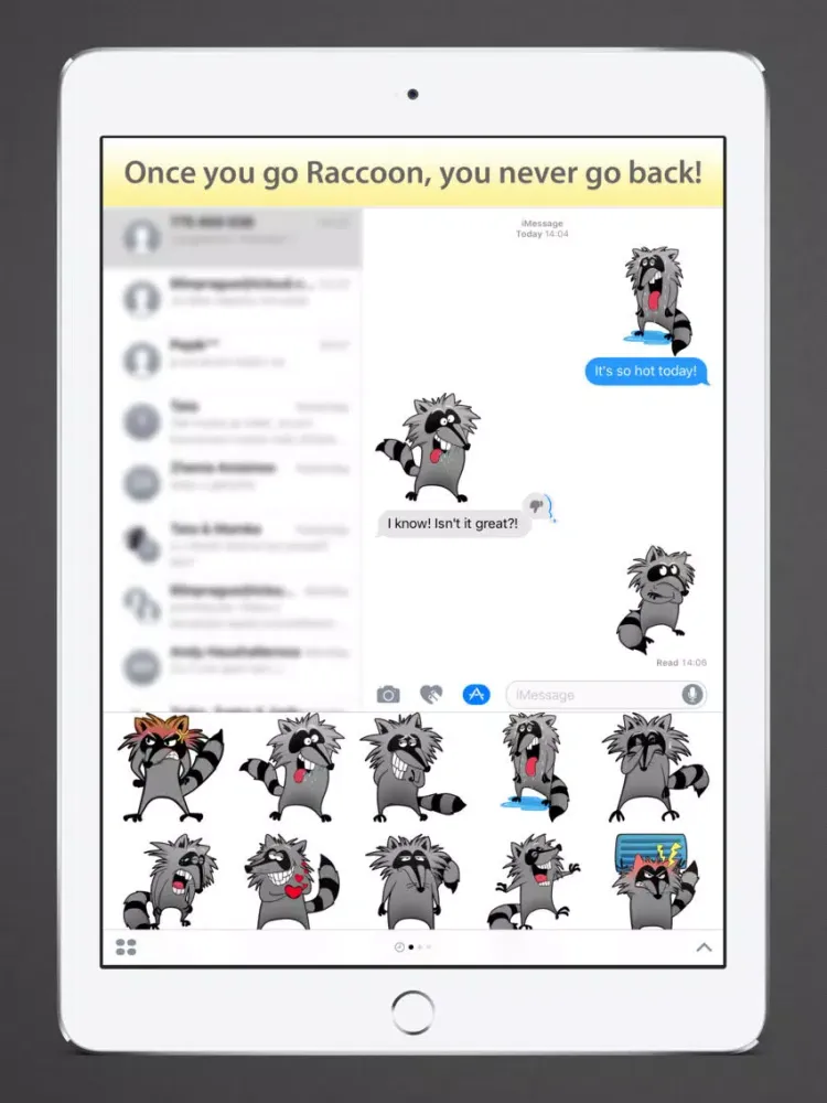 Capturas de pantalla de Raccoon iPad 