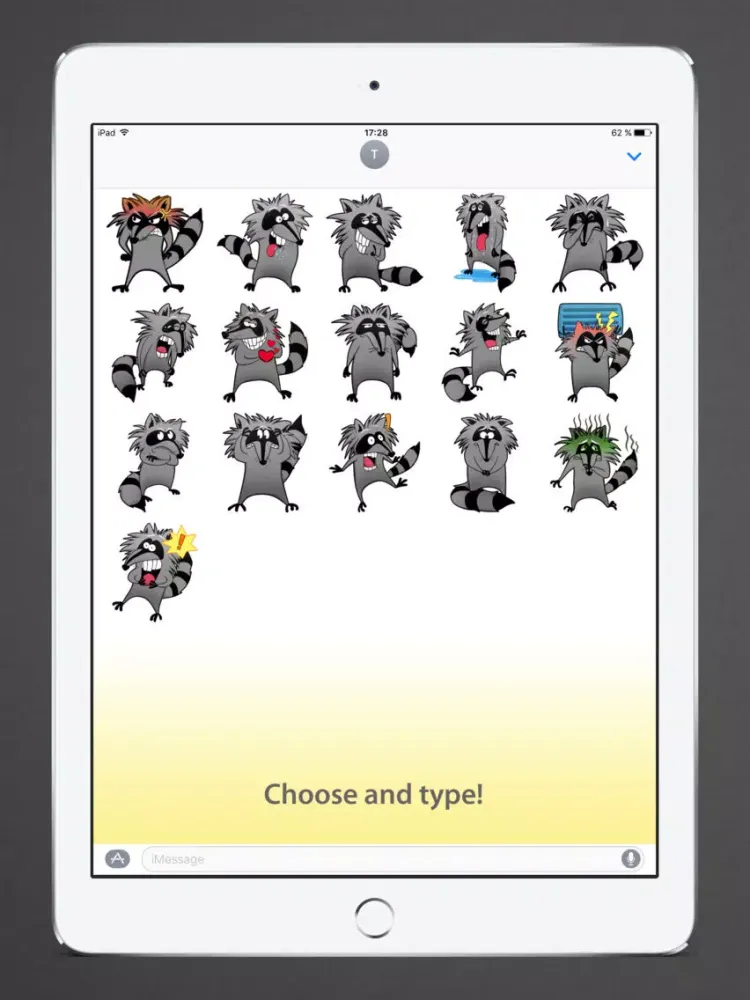 Capturas de pantalla de Raccoon iPad 