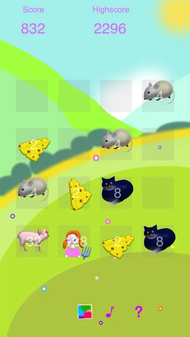 Screenshot di 2048 Farmer in the Dell w Ads