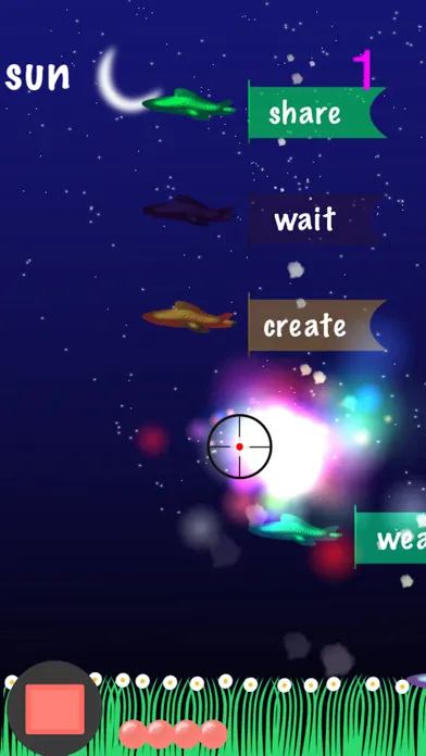 Rhyming Words Target Shooting سکرین شاٹس