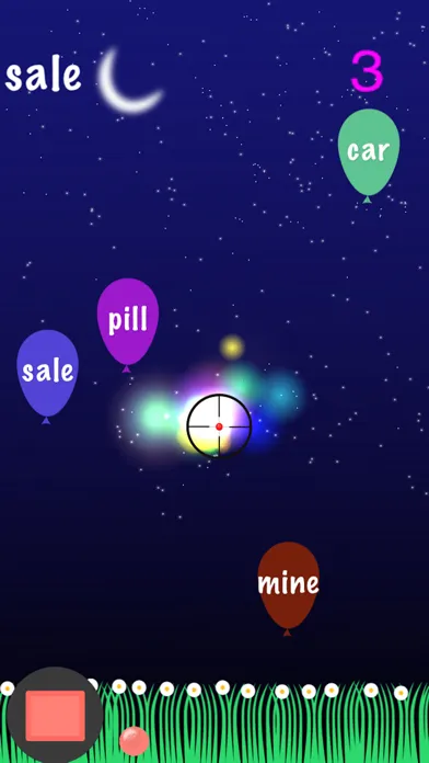 Rhyming Words Target Shooting سکرین شاٹس