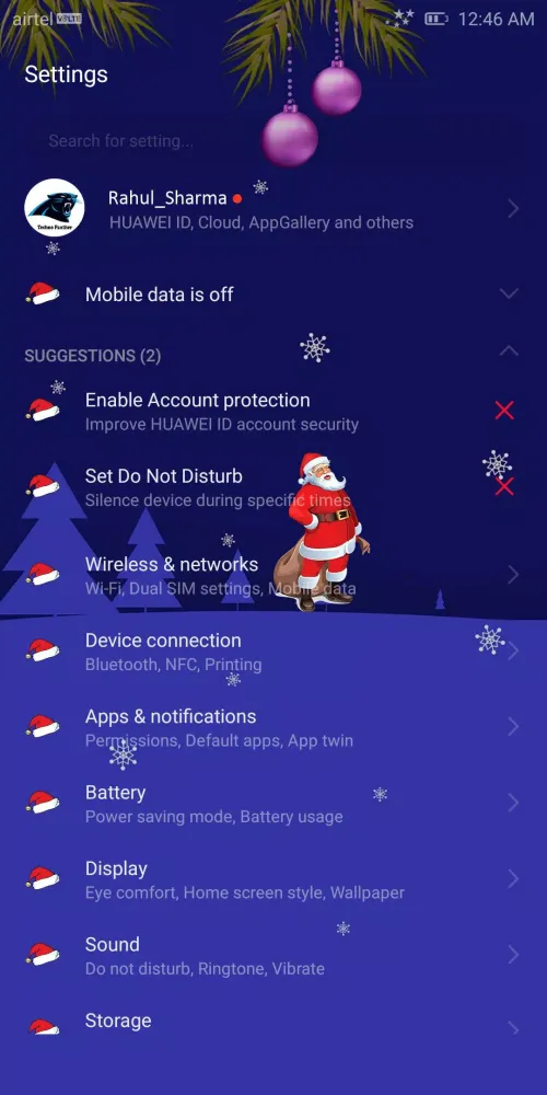 Merry EMUI | MAGIC UI Theme Screenshots