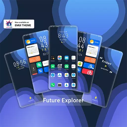 Capturas de pantalla de FutureUI EMUI | MAGIC UI Theme