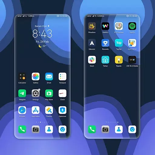 Capturas de pantalla de FutureUI EMUI | MAGIC UI Theme
