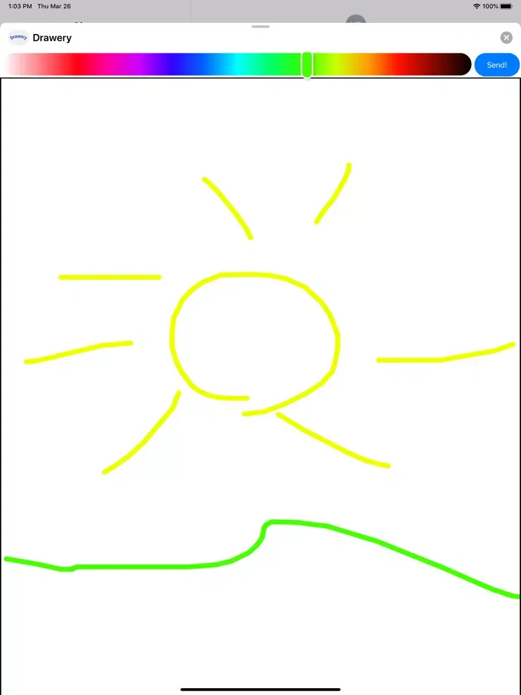 صور Drawery - Send Drawings! iPad