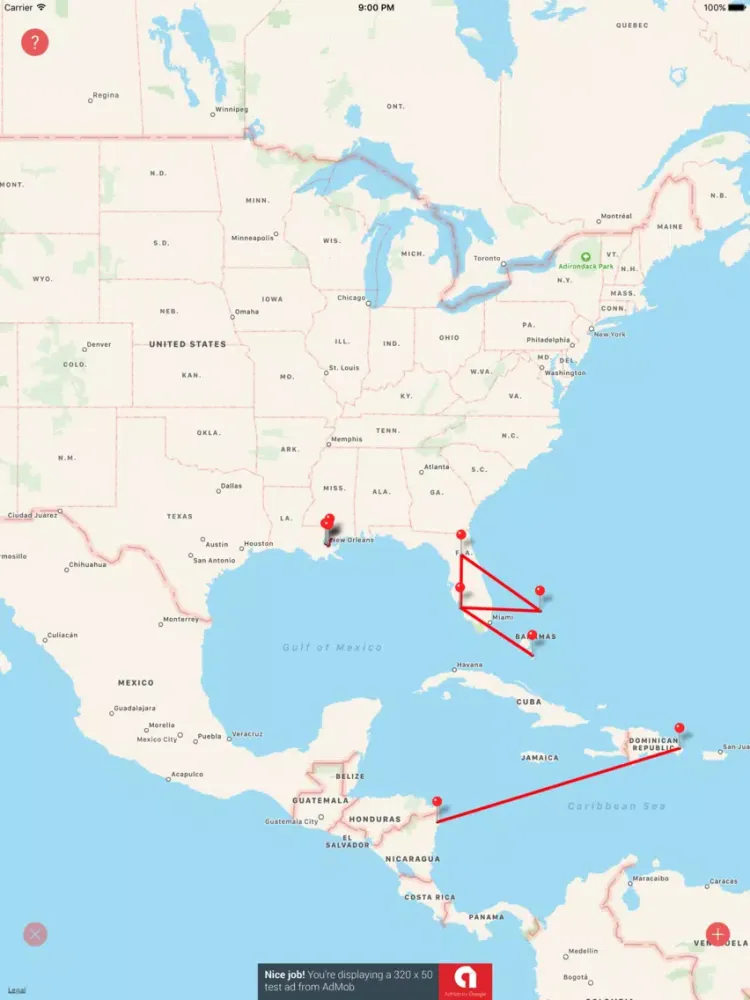 تصاویر Traveli - A Portable Push Pin Map for your Travels iPad 
