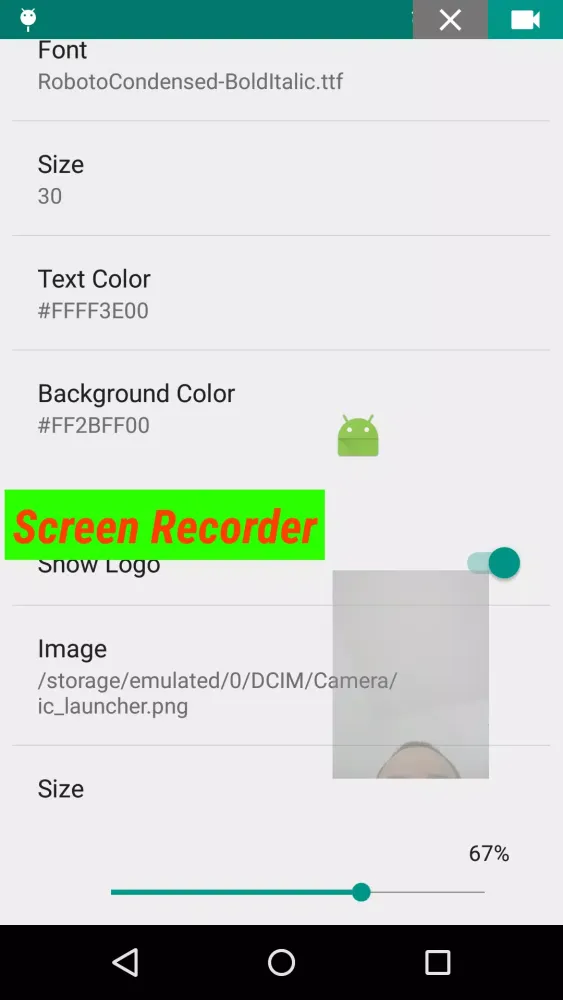 ADV Screen Recorder Screenshots