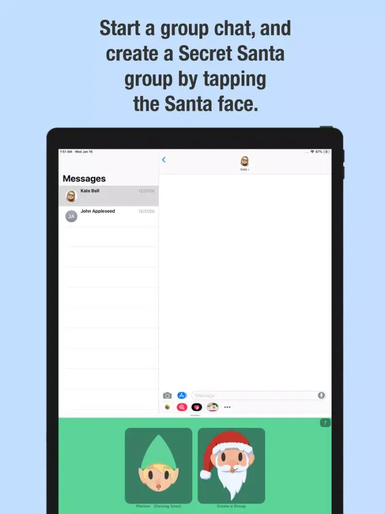 Santa's Cap iPad  سکرین شاٹس