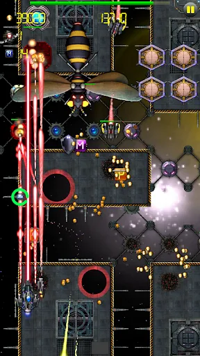 ภาพหน้าจอของ Galaxy Patrol