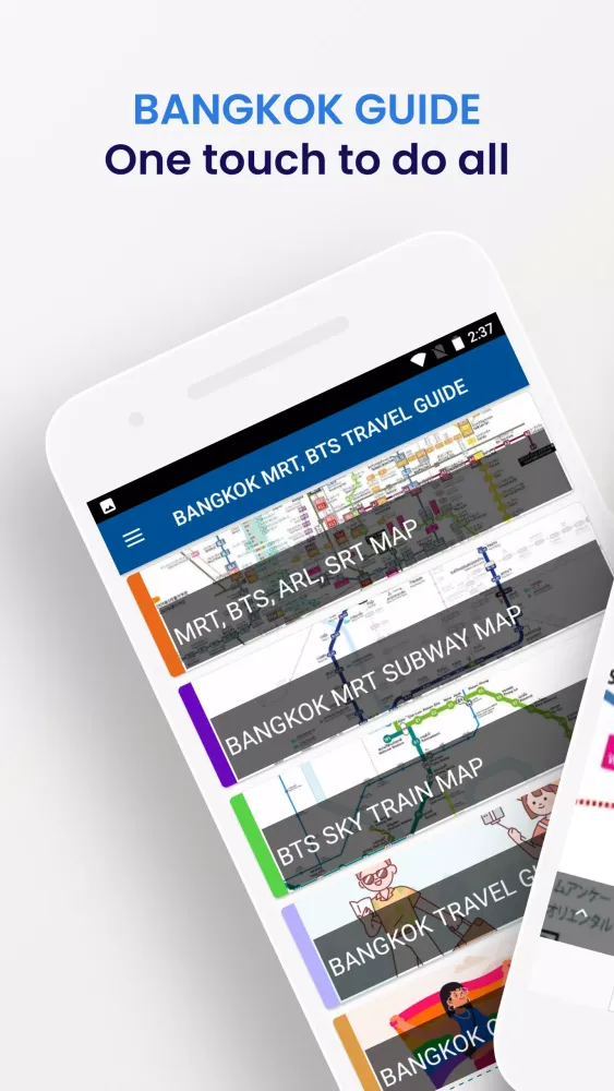 BANGKOK MRT, BTS TRAVEL GUIDE Screenshots