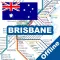 Brisbane Bus Travel Map