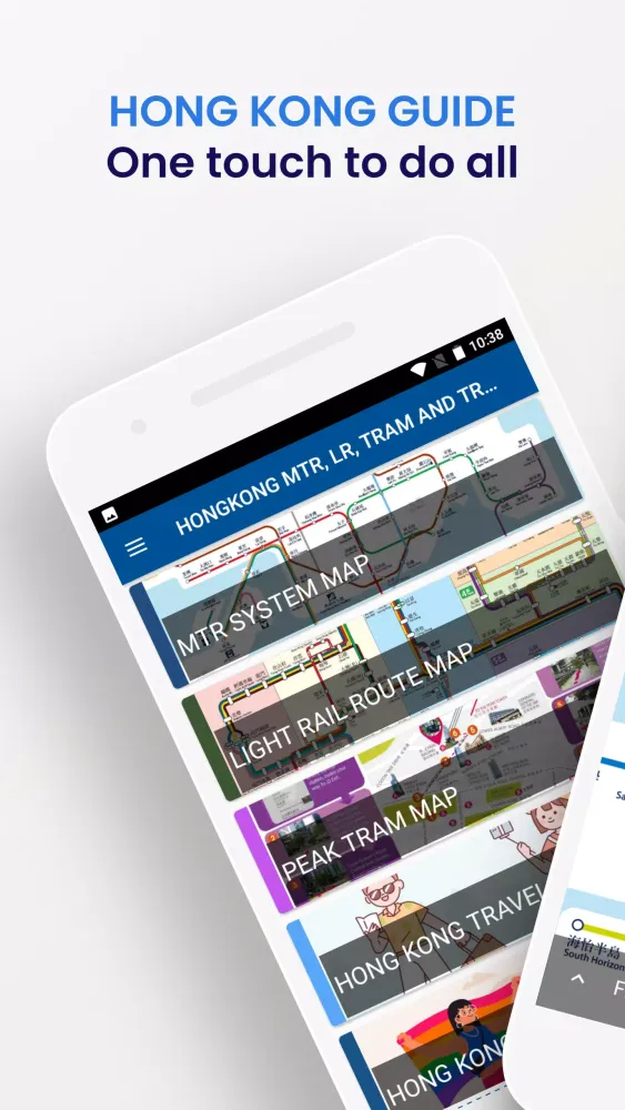 Capturas de pantalla de Hongkong MTR And Travel Guide