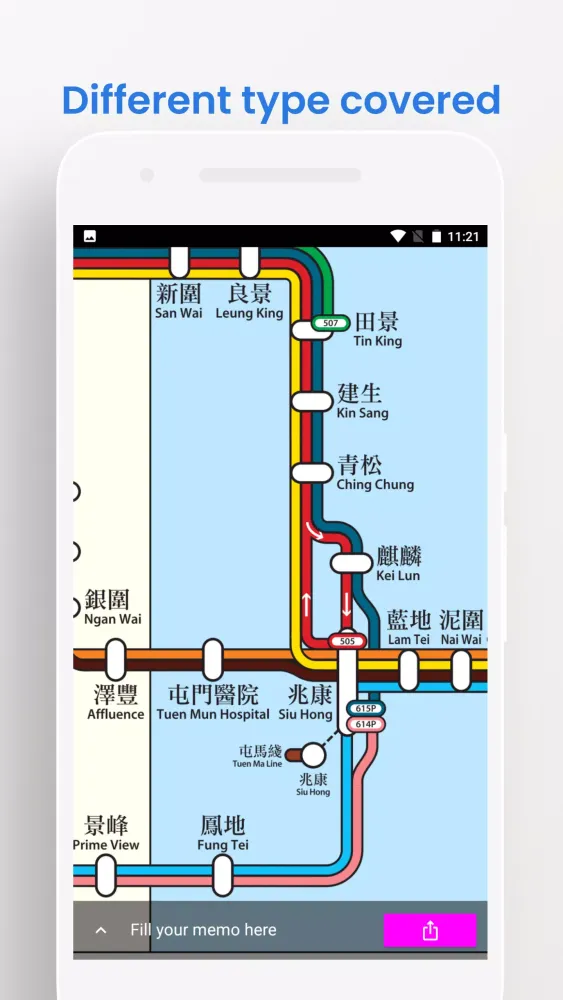 Capturas de pantalla de Hongkong MTR And Travel Guide