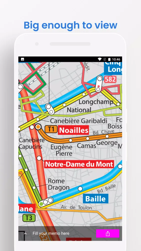 Marseille Bus Metro Tram Guide Screenshots