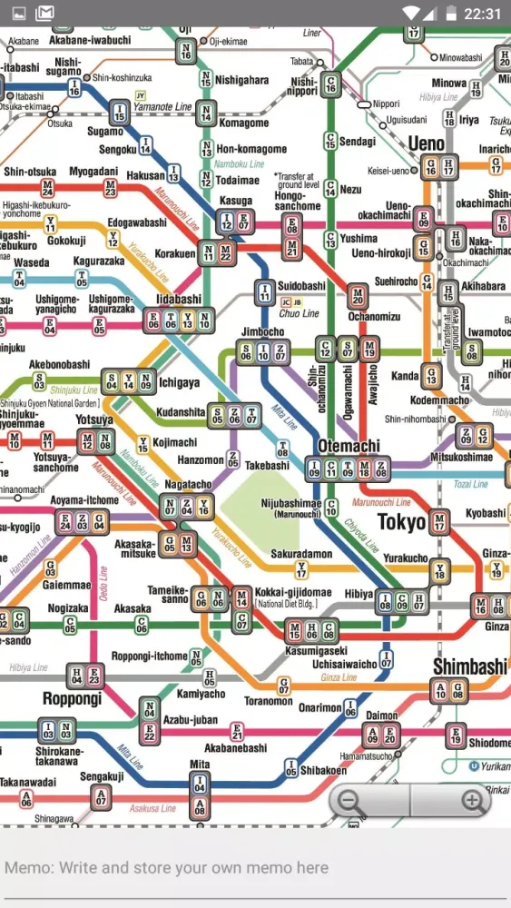 TOKYO METRO TRAIN APP RENKEI Screenshots