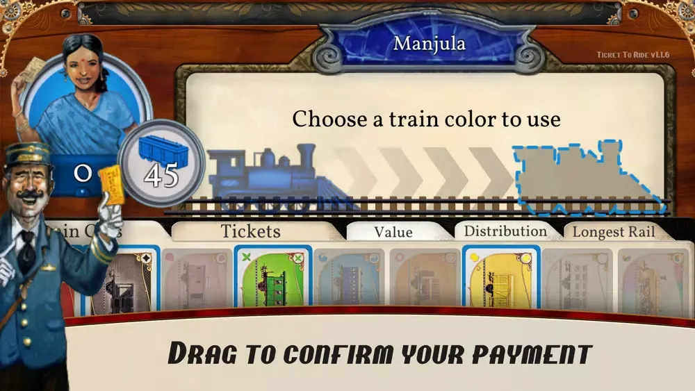 Captures d'écran de Ticket To Ride - PlayTable