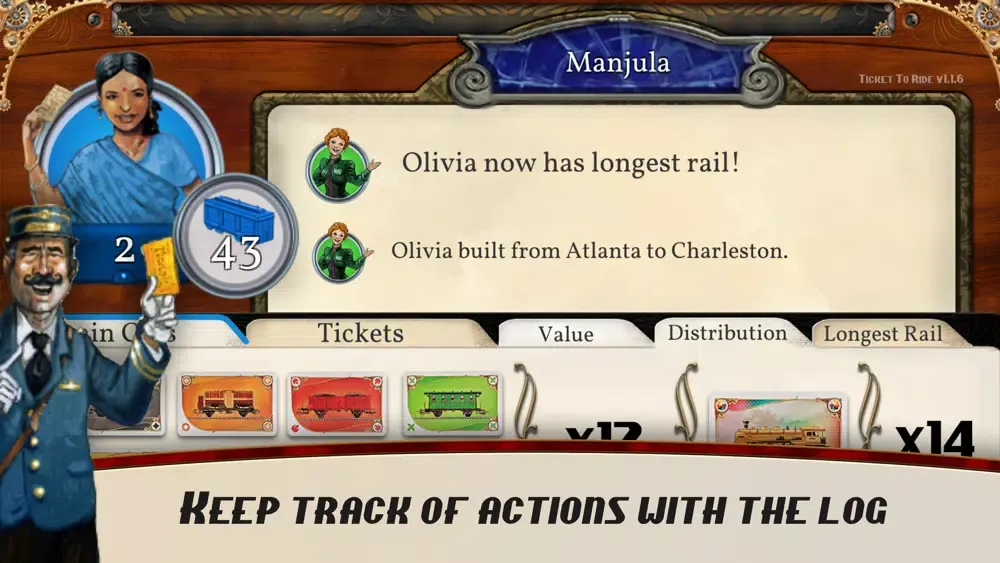 Captures d'écran de Ticket To Ride - PlayTable