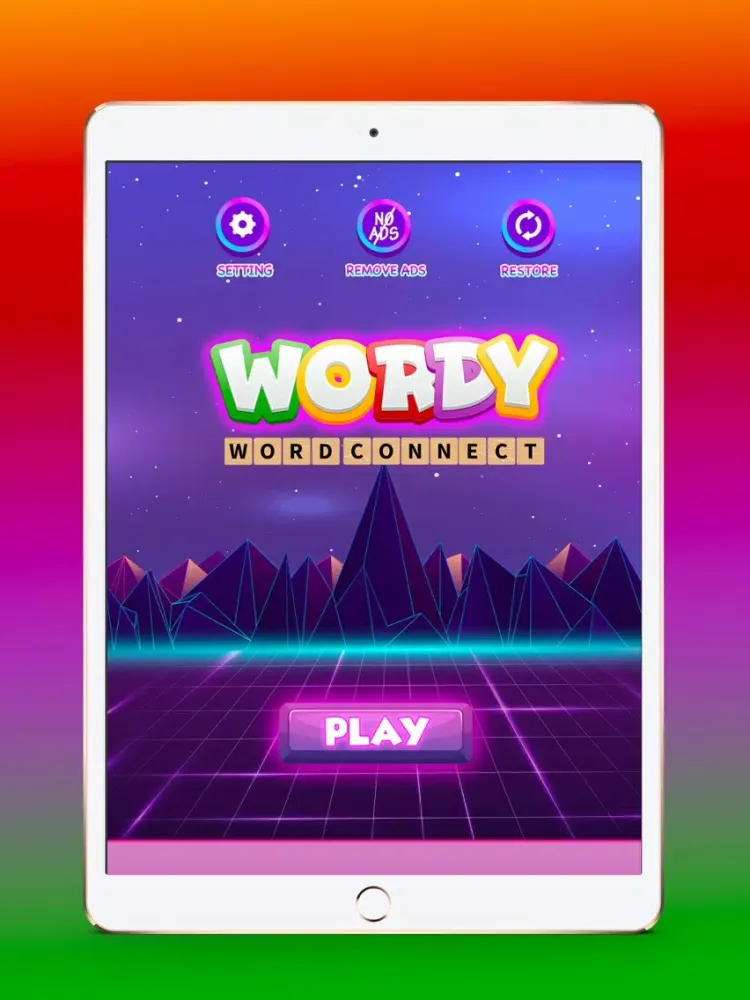 Capturas de pantalla de Finding Word Crossword Puzzles iPad 