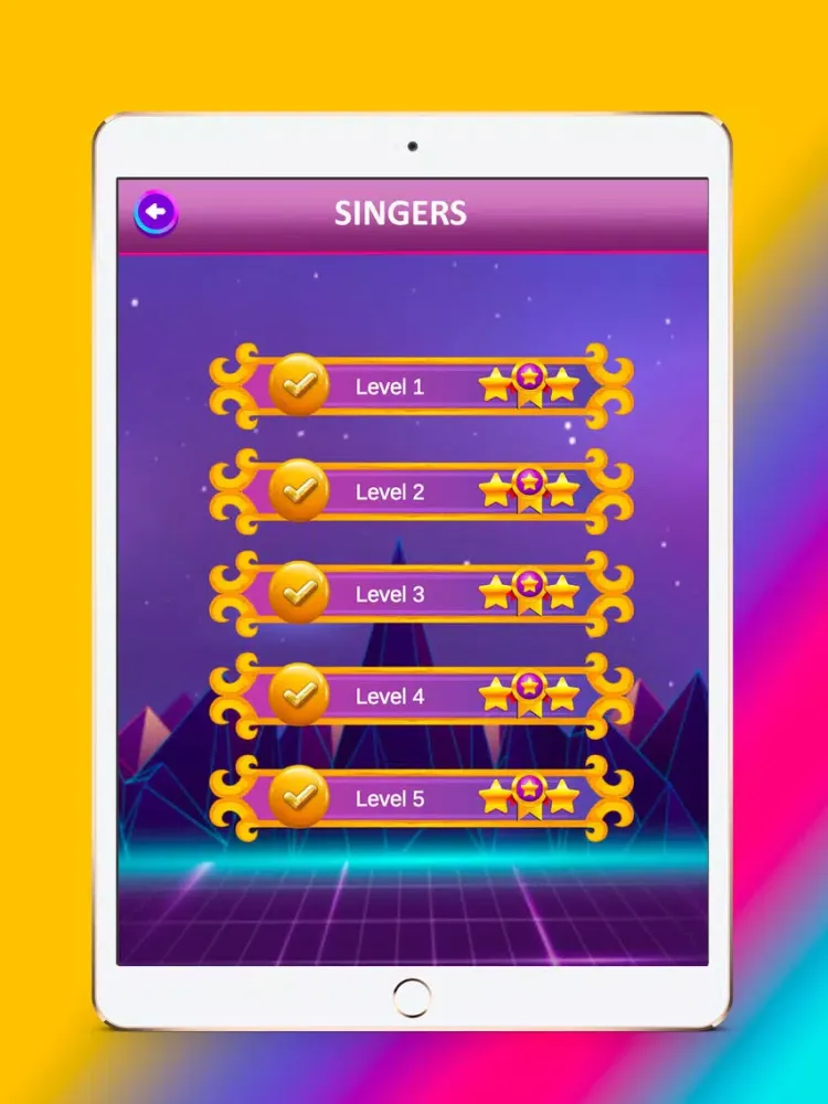 Capturas de pantalla de Finding Word Crossword Puzzles iPad 