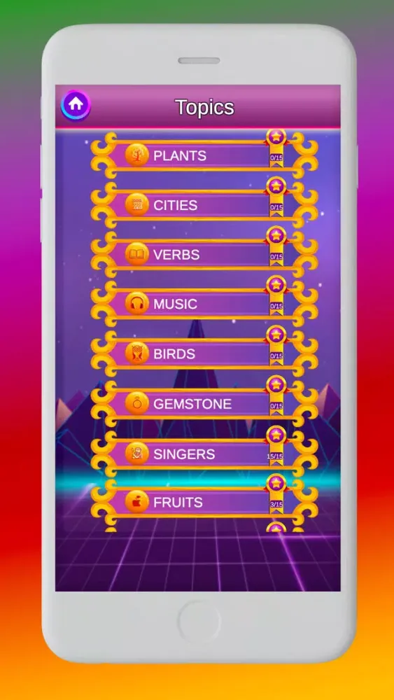 Capturas de pantalla de Finding Word Crossword Puzzles
