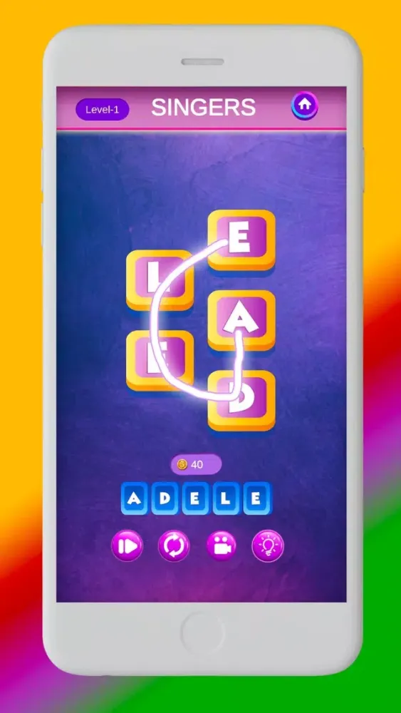 Capturas de pantalla de Finding Word Crossword Puzzles