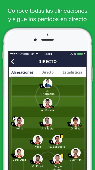 Euro 2016 - Resultados en Directo, Eurocopa Fútbol سکرین شاٹس