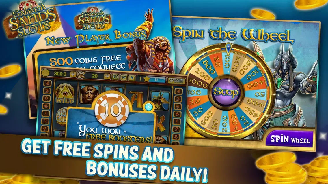 Screenshot di Sahara Sands Slots