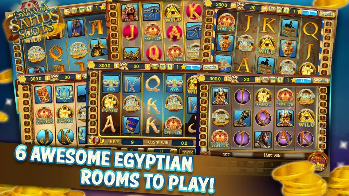Screenshot di Sahara Sands Slots
