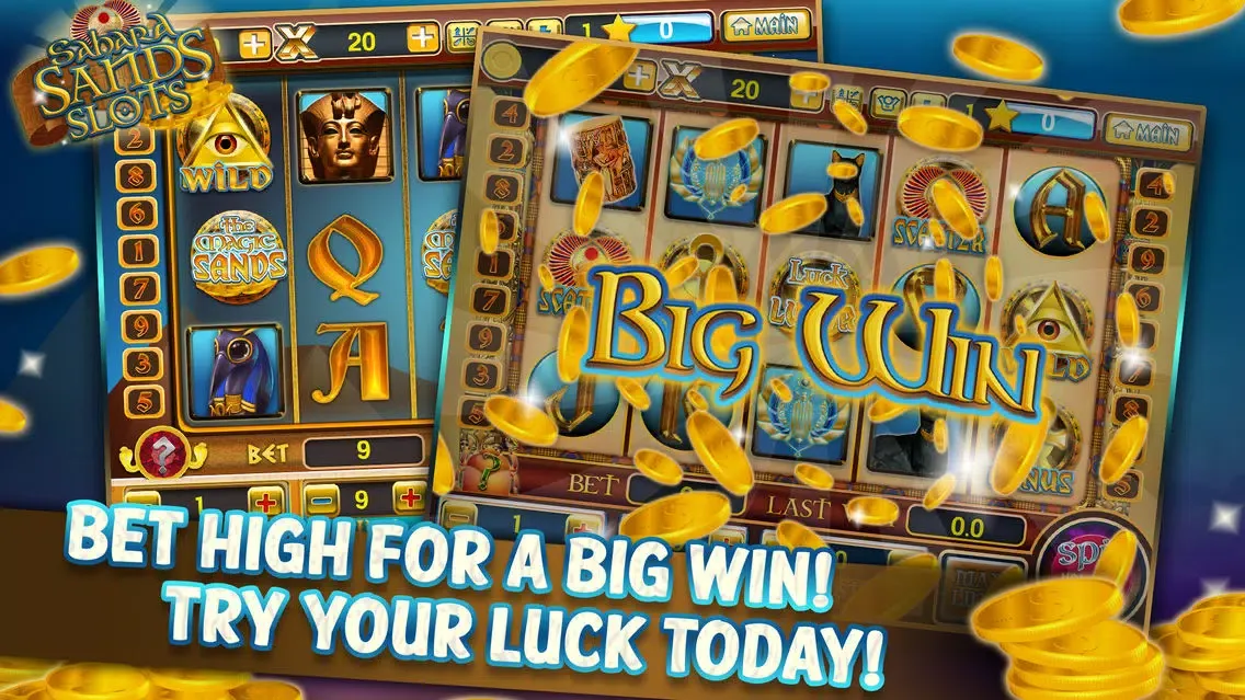 Screenshot di Sahara Sands Slots