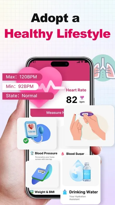 Blood Pressure-Monitor Tracker स्क्रीनशॉट