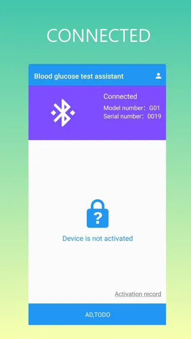Glucose Test Assistant Screenshots