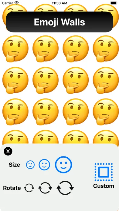 Capturas de tela do Emoji Walls - Wallpaper Maker