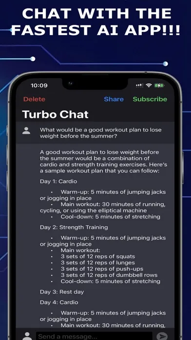 Ảnh chụp màn hình của Turbo Chat Assistant Keyboard