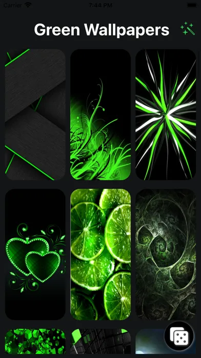 Capturas de pantalla de Green Wallpaper HD