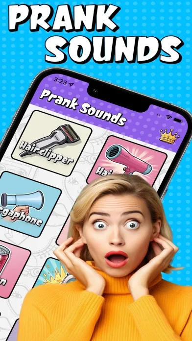Captures d'écran de Prank App ⓒ