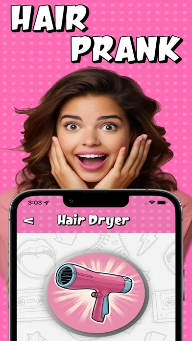 Captures d'écran de Prank App ⓒ