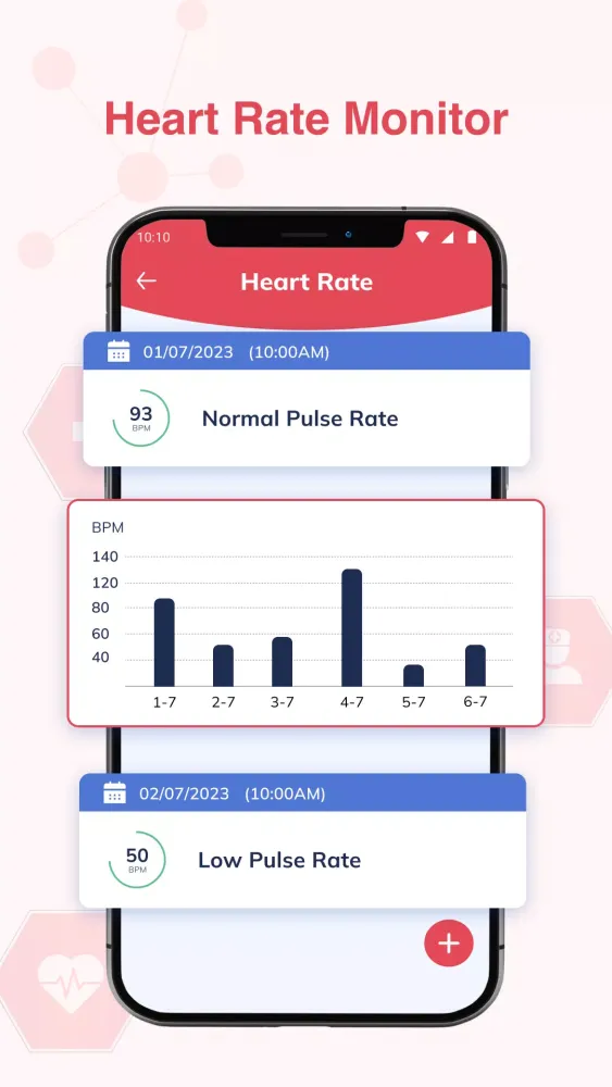 Blood Pressure App: Bp Log Screenshots