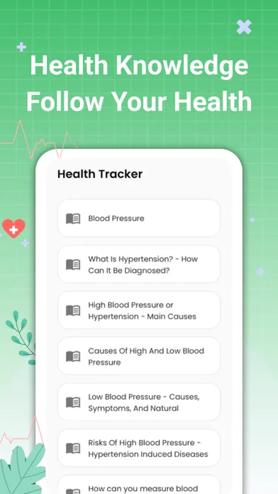 تصاویر Blood Pressure Tracker: BP