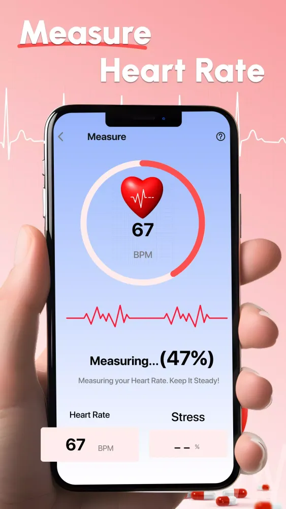 Скриншоты Blood Pressure Heart Rate App