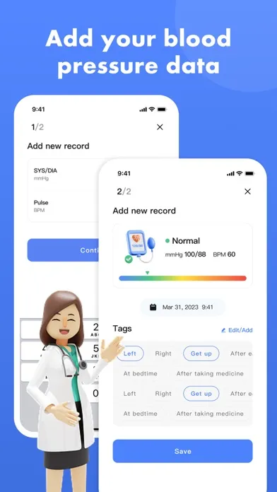 Blood Pressure App-Health Body Ekran Görüntüleri