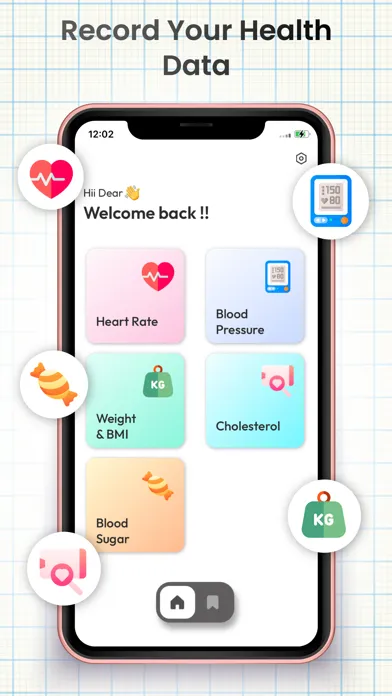 Zrzuty ekranu Blood Pressure: BP Monitor Log