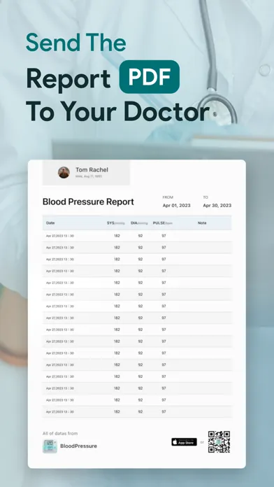 تصاویر Blood Pressure Pro:  Log Diary