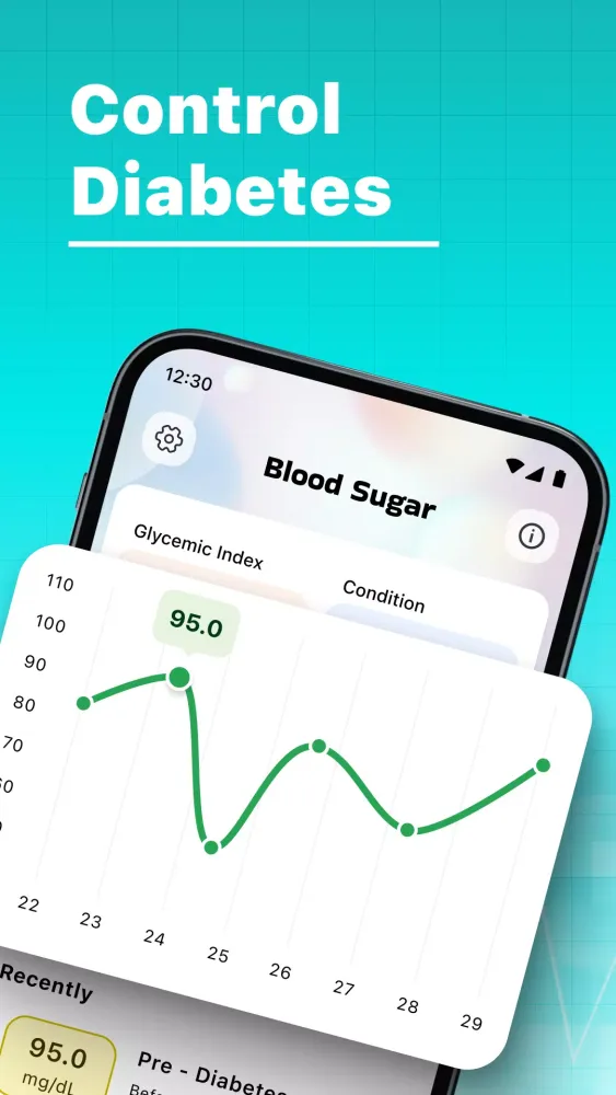 Blood Sugar Tracker - Diabetes Screenshots
