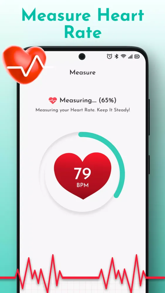 Captures d'écran de Blood Pressure Checker App