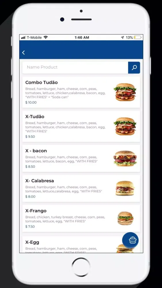 Captures d'écran de BlooEATS