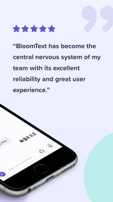 صور BloomText HIPAA Compliant Chat